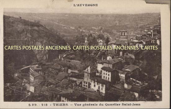 Cartes postales anciennes > CARTES POSTALES > carte postale ancienne > cartes-postales-ancienne.com Auvergne rhone alpes Puy de dome Thiers