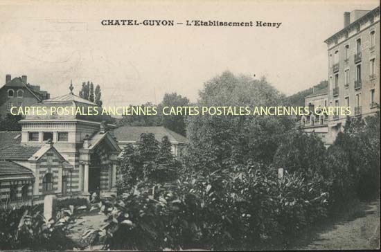Cartes postales anciennes > CARTES POSTALES > carte postale ancienne > cartes-postales-ancienne.com Auvergne rhone alpes Puy de dome Chatel-Guyon