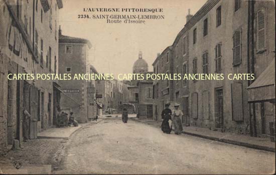 Cartes postales anciennes > CARTES POSTALES > carte postale ancienne > cartes-postales-ancienne.com Auvergne rhone alpes Puy de dome Saint Germain Lembron