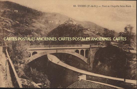 Cartes postales anciennes > CARTES POSTALES > carte postale ancienne > cartes-postales-ancienne.com Auvergne rhone alpes Puy de dome Thiers