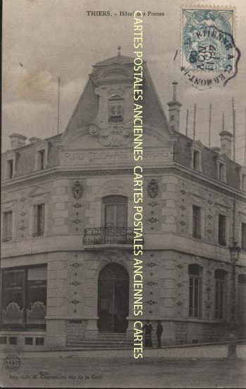 Cartes postales anciennes > CARTES POSTALES > carte postale ancienne > cartes-postales-ancienne.com Auvergne rhone alpes Puy de dome Thiers
