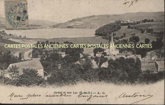 Cartes postales anciennes > CARTES POSTALES > carte postale ancienne > cartes-postales-ancienne.com Auvergne rhone alpes Puy de dome Aydat