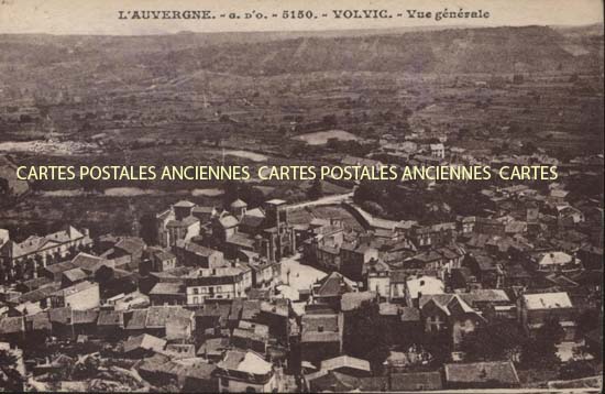 Cartes postales anciennes > CARTES POSTALES > carte postale ancienne > cartes-postales-ancienne.com Auvergne rhone alpes Puy de dome Volvic