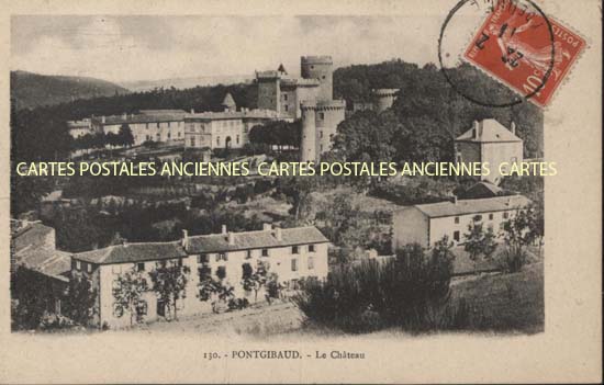 Cartes postales anciennes > CARTES POSTALES > carte postale ancienne > cartes-postales-ancienne.com Auvergne rhone alpes Puy de dome Pontgibaud