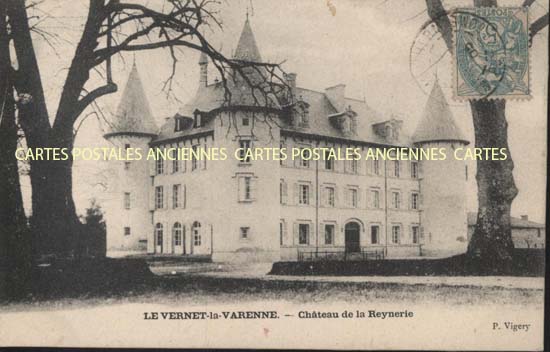 Cartes postales anciennes > CARTES POSTALES > carte postale ancienne > cartes-postales-ancienne.com Auvergne rhone alpes Puy de dome Vernet La Varenne
