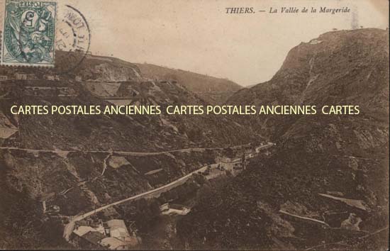 Cartes postales anciennes > CARTES POSTALES > carte postale ancienne > cartes-postales-ancienne.com Auvergne rhone alpes Puy de dome Thiers