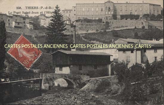 Cartes postales anciennes > CARTES POSTALES > carte postale ancienne > cartes-postales-ancienne.com Auvergne rhone alpes Puy de dome Thiers