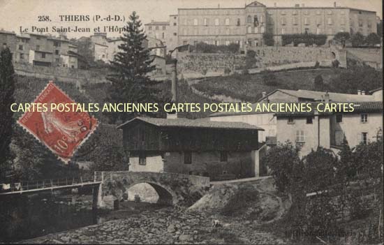 Cartes postales anciennes > CARTES POSTALES > carte postale ancienne > cartes-postales-ancienne.com Auvergne rhone alpes Puy de dome Thiers