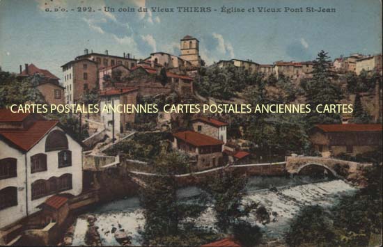 Cartes postales anciennes > CARTES POSTALES > carte postale ancienne > cartes-postales-ancienne.com Auvergne rhone alpes Puy de dome Thiers