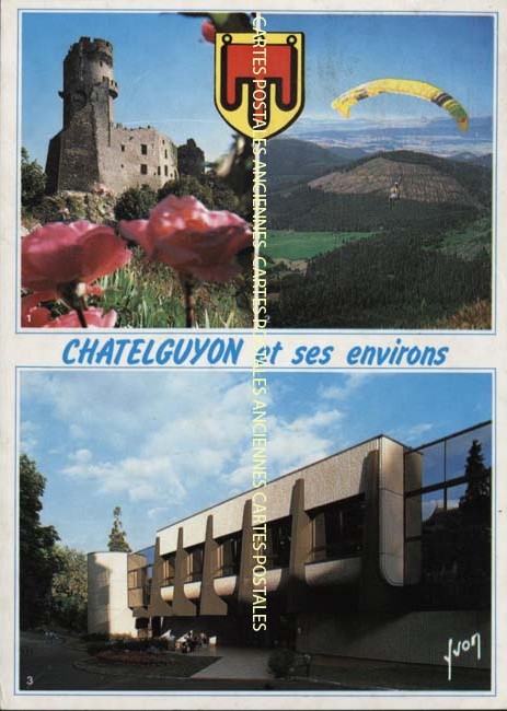 Cartes postales anciennes > CARTES POSTALES > carte postale ancienne > cartes-postales-ancienne.com Auvergne rhone alpes Puy de dome Chatel-Guyon