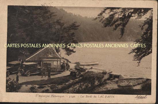 Cartes postales anciennes > CARTES POSTALES > carte postale ancienne > cartes-postales-ancienne.com Auvergne rhone alpes Puy de dome Chambon Sur Lac