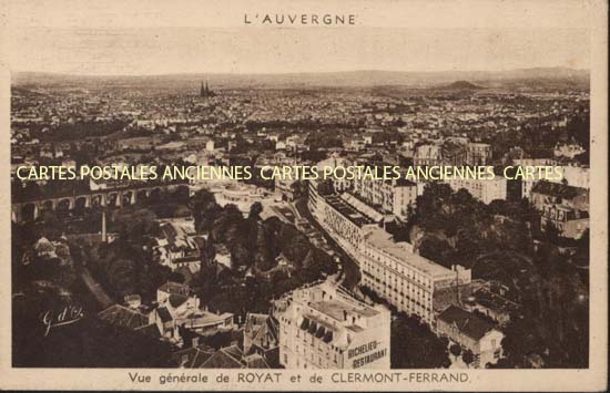 Cartes postales anciennes > CARTES POSTALES > carte postale ancienne > cartes-postales-ancienne.com Auvergne rhone alpes Puy de dome Royat