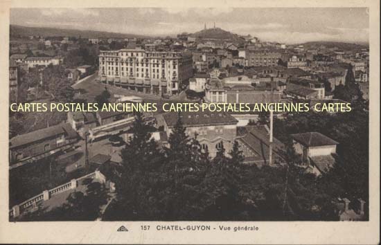 Cartes postales anciennes > CARTES POSTALES > carte postale ancienne > cartes-postales-ancienne.com Auvergne rhone alpes Puy de dome Chatel-Guyon