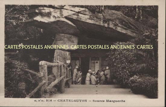Cartes postales anciennes > CARTES POSTALES > carte postale ancienne > cartes-postales-ancienne.com Auvergne rhone alpes Puy de dome Chatel-Guyon