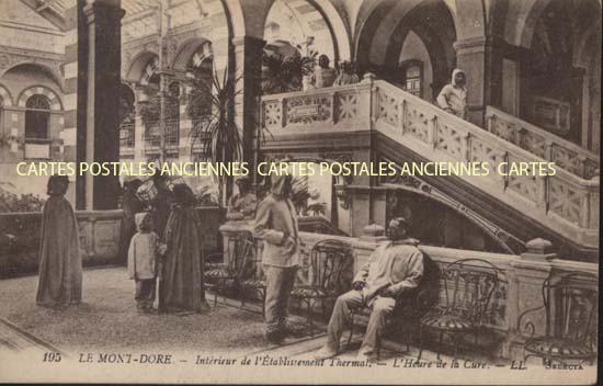 Cartes postales anciennes > CARTES POSTALES > carte postale ancienne > cartes-postales-ancienne.com Puy de dome  Mont Dore