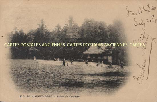 Cartes postales anciennes > CARTES POSTALES > carte postale ancienne > cartes-postales-ancienne.com Puy de dome  Mont Dore