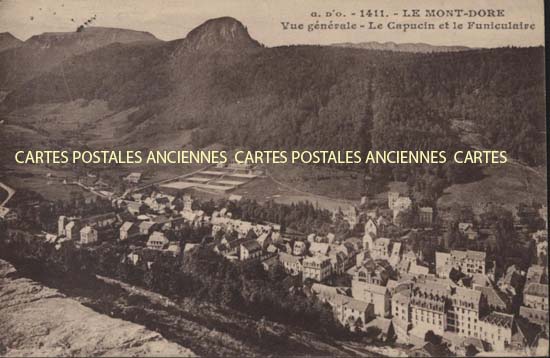 Cartes postales anciennes > CARTES POSTALES > carte postale ancienne > cartes-postales-ancienne.com Puy de dome  Mont Dore