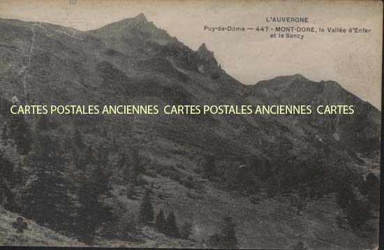 Cartes postales anciennes > CARTES POSTALES > carte postale ancienne > cartes-postales-ancienne.com Puy de dome  Mont Dore