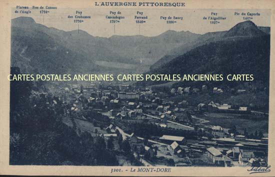 Cartes postales anciennes > CARTES POSTALES > carte postale ancienne > cartes-postales-ancienne.com Puy de dome  Mont Dore