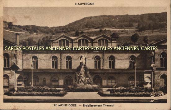 Cartes postales anciennes > CARTES POSTALES > carte postale ancienne > cartes-postales-ancienne.com Puy de dome  Mont Dore