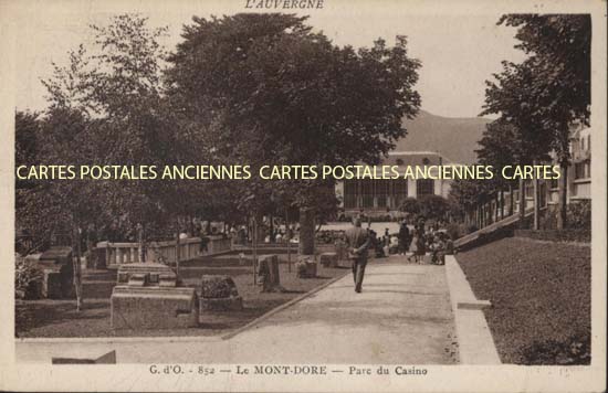 Cartes postales anciennes > CARTES POSTALES > carte postale ancienne > cartes-postales-ancienne.com Puy de dome  Mont Dore