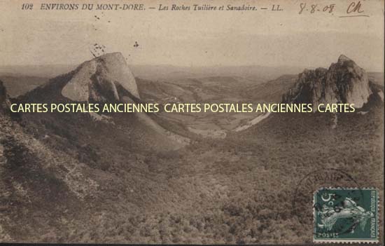 Cartes postales anciennes > CARTES POSTALES > carte postale ancienne > cartes-postales-ancienne.com Puy de dome  Mont Dore