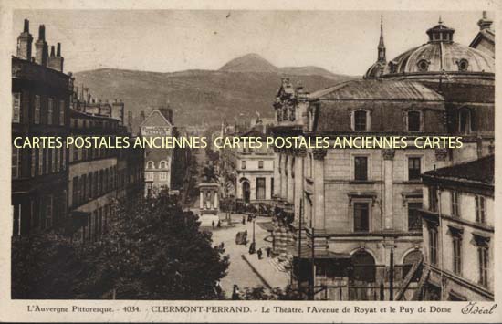 Cartes postales anciennes > CARTES POSTALES > carte postale ancienne > cartes-postales-ancienne.com Puy de dome  Clermont Ferrand