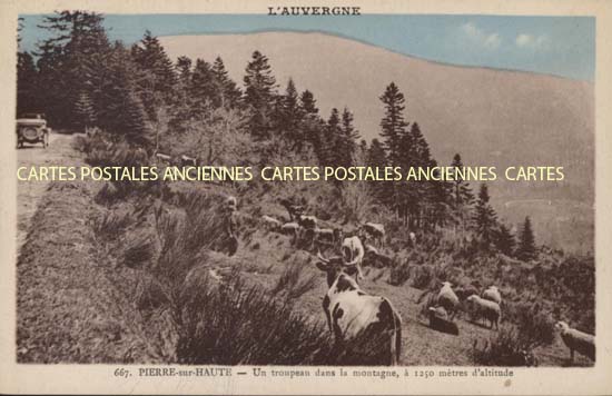 Cartes postales anciennes > CARTES POSTALES > carte postale ancienne > cartes-postales-ancienne.com Auvergne rhone alpes Puy de dome Roche D Agoux