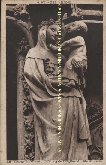 Cartes postales anciennes > CARTES POSTALES > carte postale ancienne > cartes-postales-ancienne.com Puy de dome  Riom