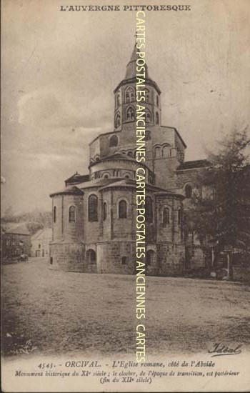 Cartes postales anciennes > CARTES POSTALES > carte postale ancienne > cartes-postales-ancienne.com Puy de dome  Orcival