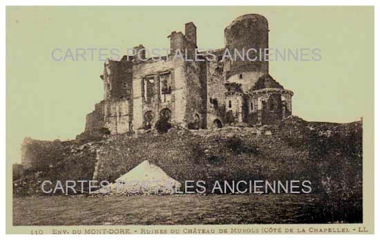 Cartes postales anciennes > CARTES POSTALES > carte postale ancienne > cartes-postales-ancienne.com Puy de dome 63 Murol