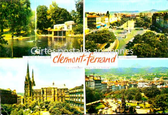 Cartes postales anciennes > CARTES POSTALES > carte postale ancienne > cartes-postales-ancienne.com Auvergne rhone alpes Puy de dome Clermont Ferrand