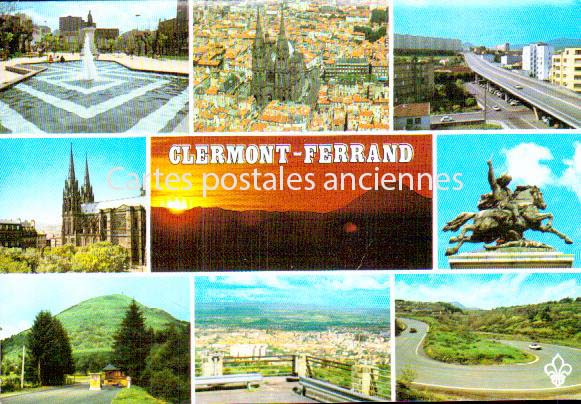 Cartes postales anciennes > CARTES POSTALES > carte postale ancienne > cartes-postales-ancienne.com Auvergne rhone alpes Puy de dome Clermont Ferrand