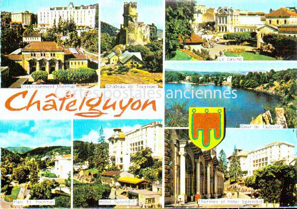 Cartes postales anciennes > CARTES POSTALES > carte postale ancienne > cartes-postales-ancienne.com Auvergne rhone alpes Puy de dome Chatel-Guyon