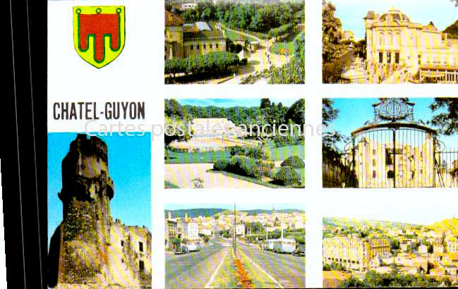 Cartes postales anciennes > CARTES POSTALES > carte postale ancienne > cartes-postales-ancienne.com Auvergne rhone alpes Puy de dome Chatel-Guyon
