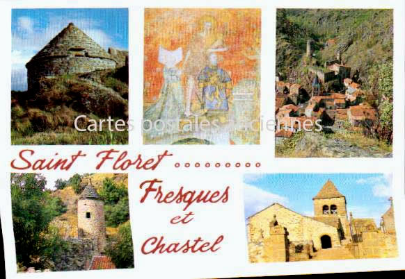 Cartes postales anciennes > CARTES POSTALES > carte postale ancienne > cartes-postales-ancienne.com Auvergne rhone alpes Puy de dome Saint Floret