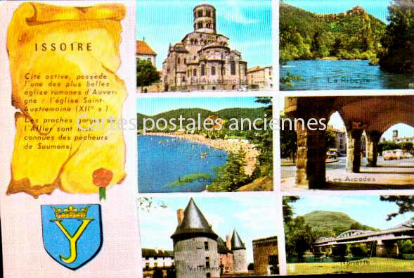 Cartes postales anciennes > CARTES POSTALES > carte postale ancienne > cartes-postales-ancienne.com Auvergne rhone alpes Puy de dome Issoire