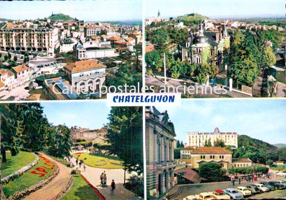 Cartes postales anciennes > CARTES POSTALES > carte postale ancienne > cartes-postales-ancienne.com Auvergne rhone alpes Puy de dome Chatel-Guyon
