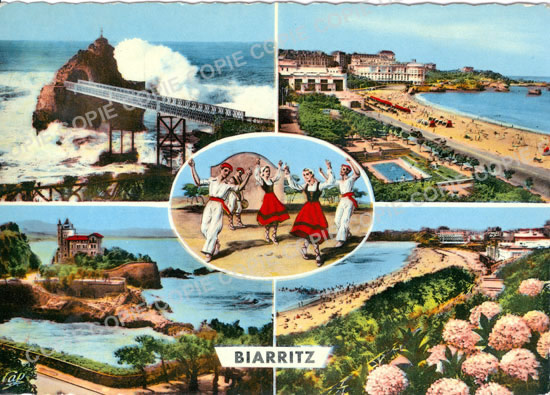 Cartes postales anciennes > CARTES POSTALES > carte postale ancienne > cartes-postales-ancienne.com Nouvelle aquitaine Pyrenees atlantiques Biarritz