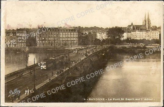 Cartes postales anciennes > CARTES POSTALES > carte postale ancienne > cartes-postales-ancienne.com Nouvelle aquitaine Pyrenees atlantiques Bayonne