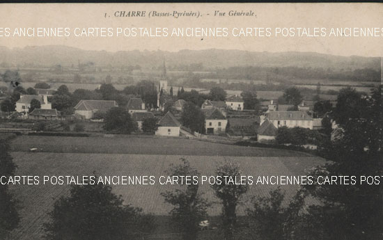 Cartes postales anciennes > CARTES POSTALES > carte postale ancienne > cartes-postales-ancienne.com Nouvelle aquitaine Pyrenees atlantiques Charre