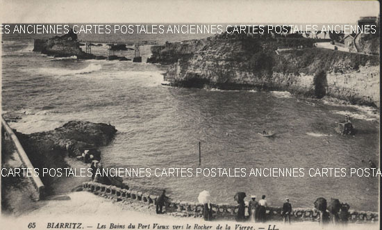 Cartes postales anciennes > CARTES POSTALES > carte postale ancienne > cartes-postales-ancienne.com Nouvelle aquitaine Biarritz