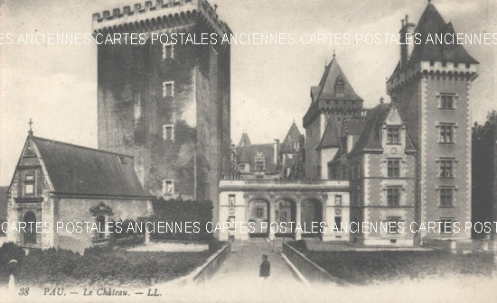 Cartes postales anciennes > CARTES POSTALES > carte postale ancienne > cartes-postales-ancienne.com Pyrenees atlantiques  Pau
