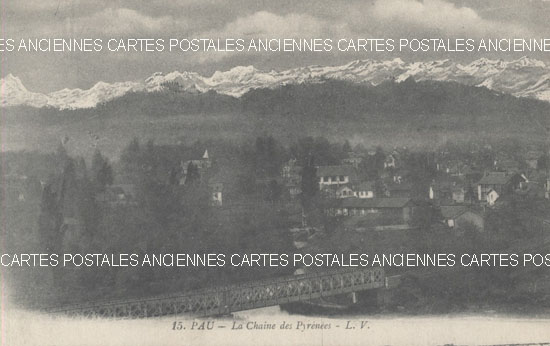 Cartes postales anciennes > CARTES POSTALES > carte postale ancienne > cartes-postales-ancienne.com Pyrenees atlantiques  Pau