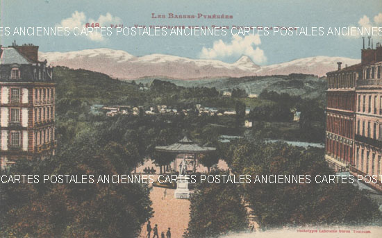 Cartes postales anciennes > CARTES POSTALES > carte postale ancienne > cartes-postales-ancienne.com Pyrenees atlantiques  Pau