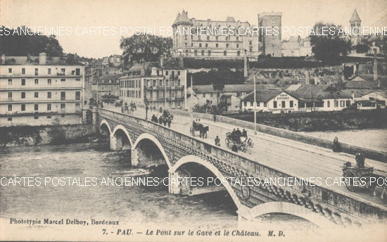 Cartes postales anciennes > CARTES POSTALES > carte postale ancienne > cartes-postales-ancienne.com Pyrenees atlantiques  Pau
