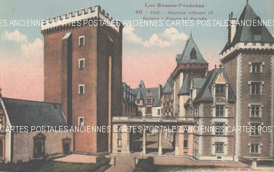 Cartes postales anciennes > CARTES POSTALES > carte postale ancienne > cartes-postales-ancienne.com Pyrenees atlantiques  Pau