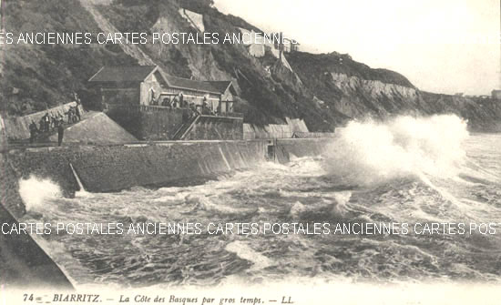Cartes postales anciennes > CARTES POSTALES > carte postale ancienne > cartes-postales-ancienne.com Pyrenees atlantiques  Biarritz