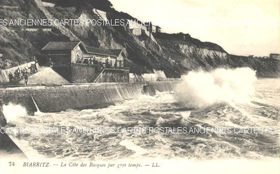 Cartes postales anciennes > CARTES POSTALES > carte postale ancienne > cartes-postales-ancienne.com Pyrenees atlantiques  Biarritz