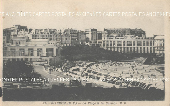 Cartes postales anciennes > CARTES POSTALES > carte postale ancienne > cartes-postales-ancienne.com Pyrenees atlantiques  Biarritz